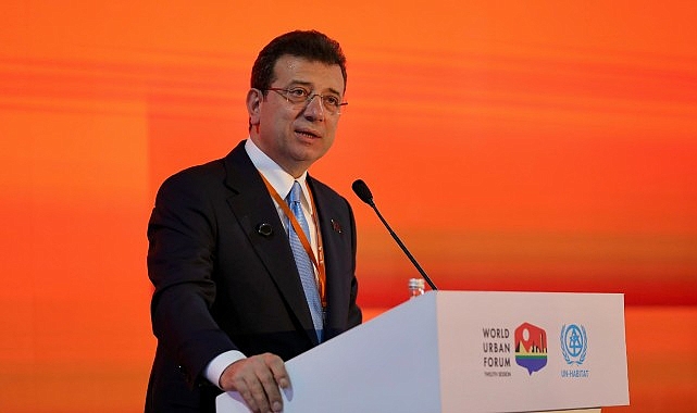 Ekrem İmamoğlu Kahire’de Düzenlenen ‘12. Dünya Kent Forumu’nda Konuştu