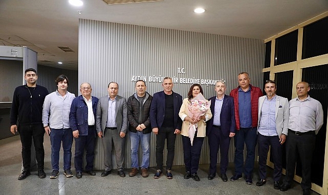 Başkan Çerçioğlu’na Nazilli Afyonlular Derneği’nden ziyaret