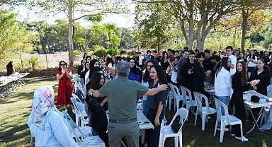 Başkan Topaloğlu öğrencilerin misafiri oldu