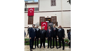 Başkan Aydın Selanik’te Atatürk’ü Andı