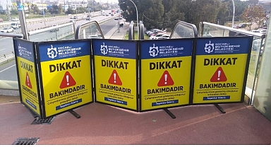 Yürüyen merdivenlere kasım ayı bakımı