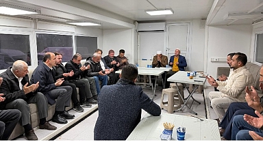 Başkan Altay Şehit Ailesine Taziye Ziyaretinde Bulundu