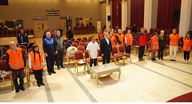 Başkan Mesut Ergin: “Afetlere hazırlıklı bir Ayvalık için eğitimlerimizi sürdürüyoruz”